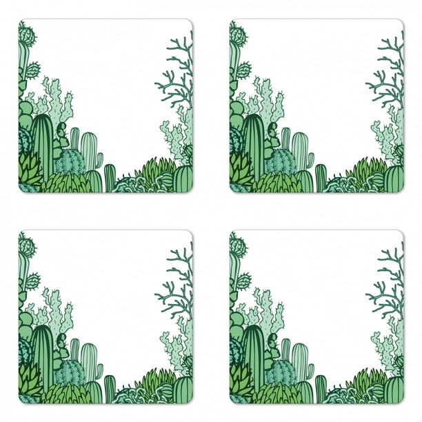 Arizona Desert Themed Doodle Cactus Staghorn Buckhorn Ocotillo Plants Ambesonne Cactus Place Mats Set of 4 Washable Fabric Placemats for Dining Room Kitchen Table Decor Green Pale Green Seafoam Arizona Desert Themed Doodle Cactus Staghorn Buckhorn Ocotillo Plants Ambesonne Cactus Place Mats Set of 4 Washable Fabric Placemats for Dining Room Kitchen Table Decor Green Pale Green Seafoam